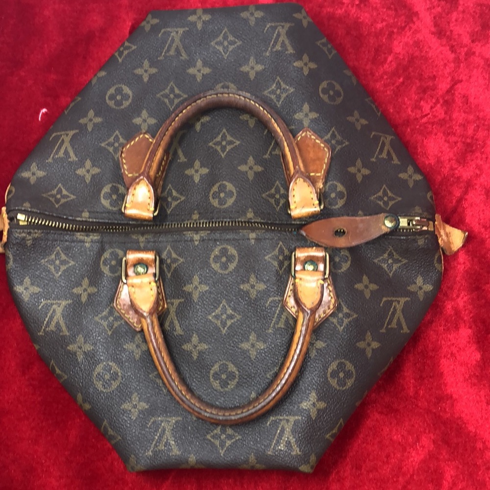 Louis Vuitton speedy 30 tote bag AUTHENTIC - Picture 7 of 16